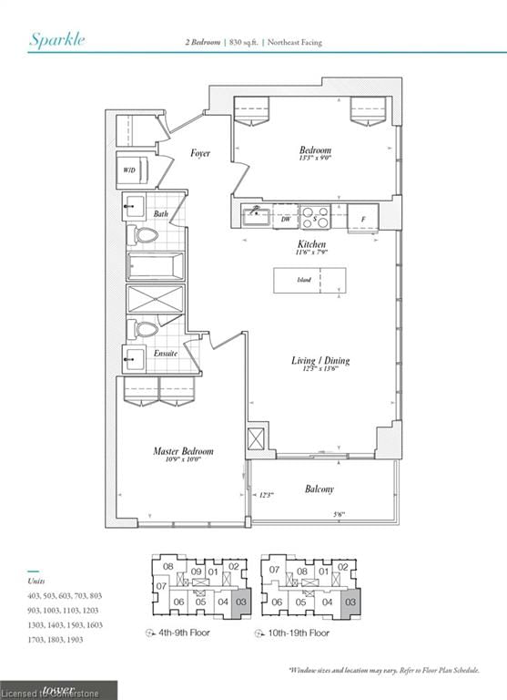 Condo/Apt Unit leased at 1603-500 Brock Avenue, Burlington, Maple, L7S 0A5 - MLS: 40683966