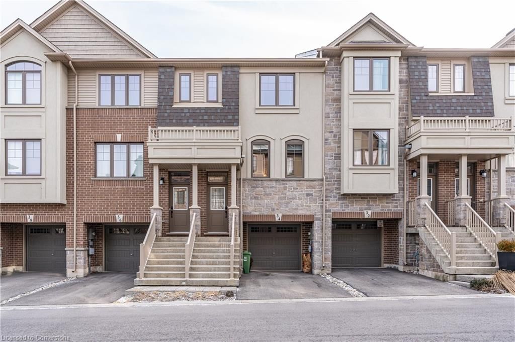 Row/Townhouse leased at 34 Marr Lane, Hamilton, Meadowlands, L9G 3K9 - MLS: 40684066