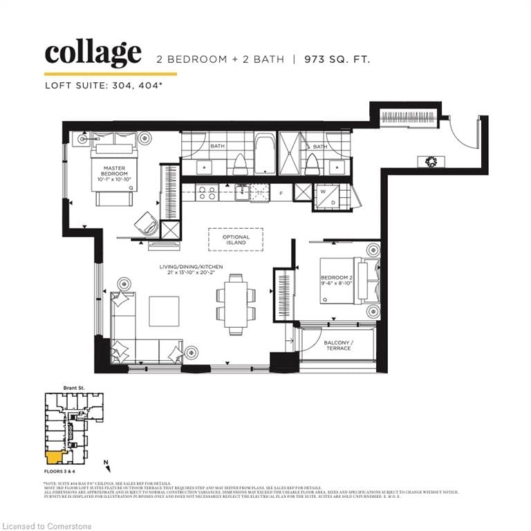 Condo/Apt Unit leased at 304-2007 James Street, Burlington, Central, L7R 0G7 - MLS: 40686707