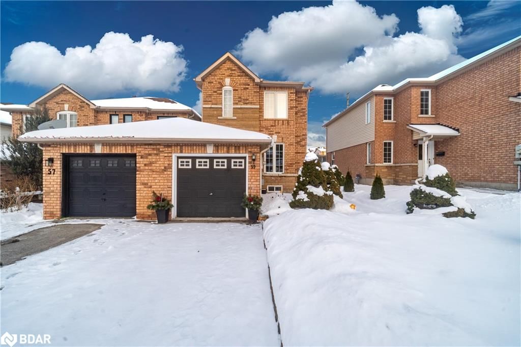 Row/Townhouse for sale at 59 Hawthorne Crescent, Barrie, Ardagh, L4N 9Y7 - MLS: 40687274