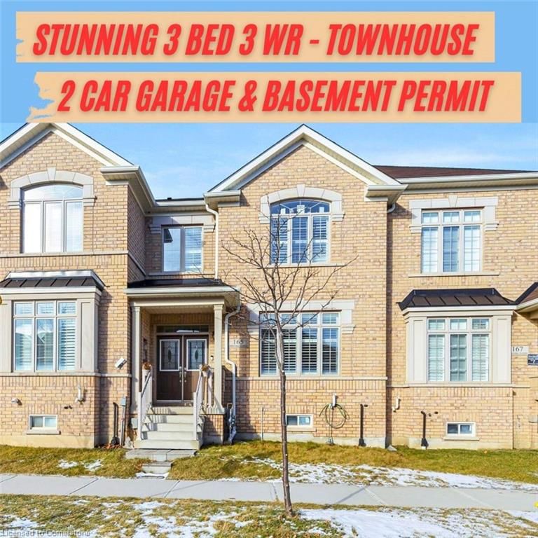 Row/Townhouse for sale at 165 Etheridge Avenue, Milton, FO Ford, L9E 1J2 - MLS: 40687435