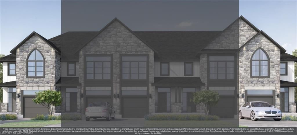 Row/Townhouse for sale at LOT B9 Rivergreen Crescent, Cambridge, Westview, N1S 0E3 - MLS: 40688846