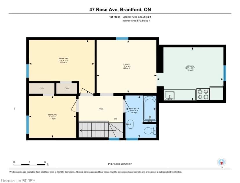 Duplex Side/Side sold at 47 Rose Avenue, Brantford, Eagle Place East, N3S 2M3 - MLS: 40688870