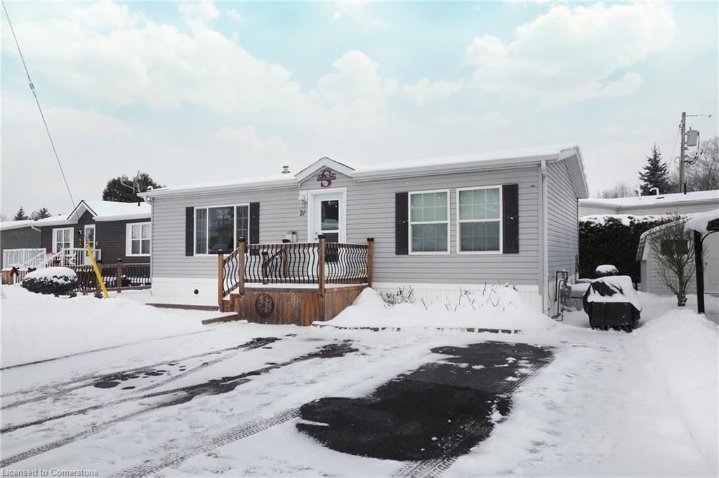 Modular Home for sale at 21 Elm Street Pvt, Puslinch, Rural Puslinch East, N0B 2J0 - MLS: 40689417