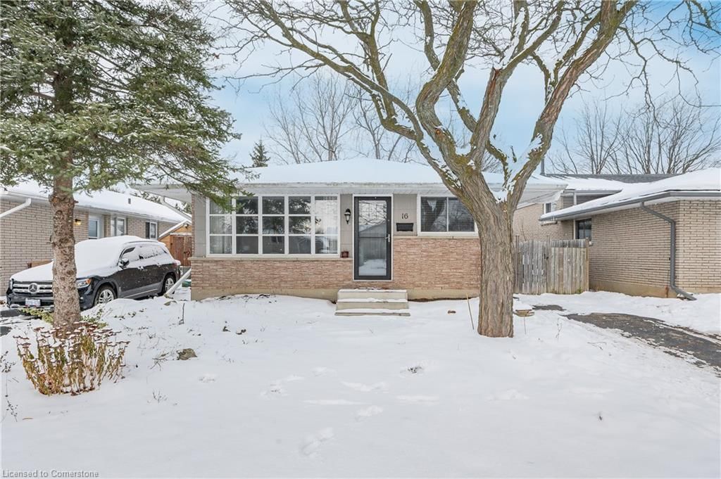 Single Family Residence for sale at 16 Overlea Crescent, Kitchener, Forest Hill, N2M 5A9 - MLS: 40690412