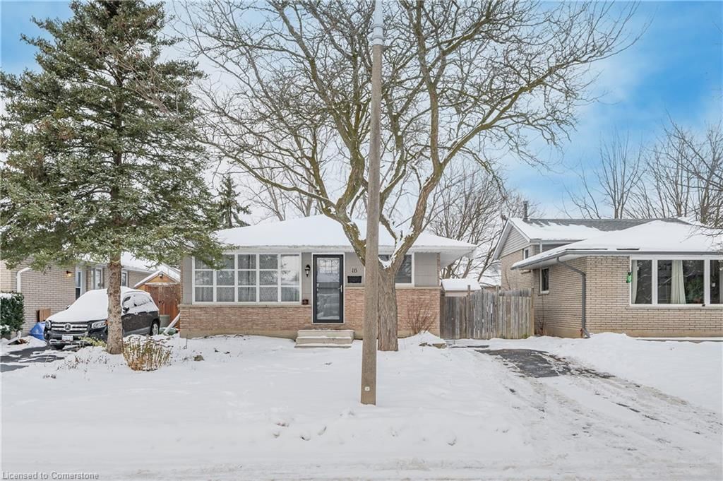 Single Family Residence for sale at 16 Overlea Crescent, Kitchener, Forest Hill, N2M 5A9 - MLS: 40690412