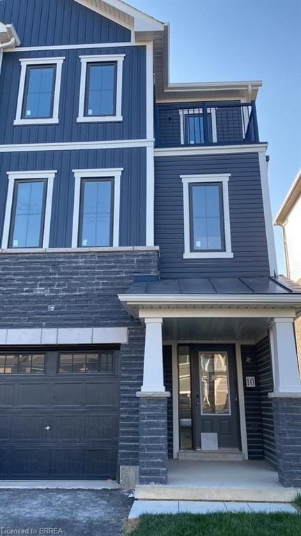 Row/Townhouse for sale at 10 Baskett Street, Brantford, Empire South, N3T 0W3 - MLS: 40690586