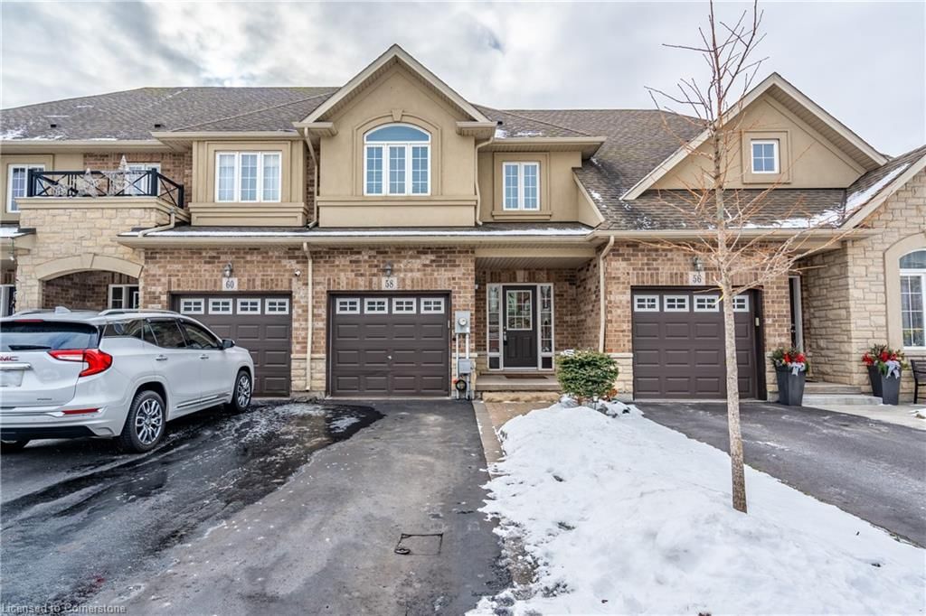 Row/Townhouse for sale at 58 Galileo Drive, Stoney Creek, Community Beach/Fifty Point, L8E 0H1 - MLS: 40690903