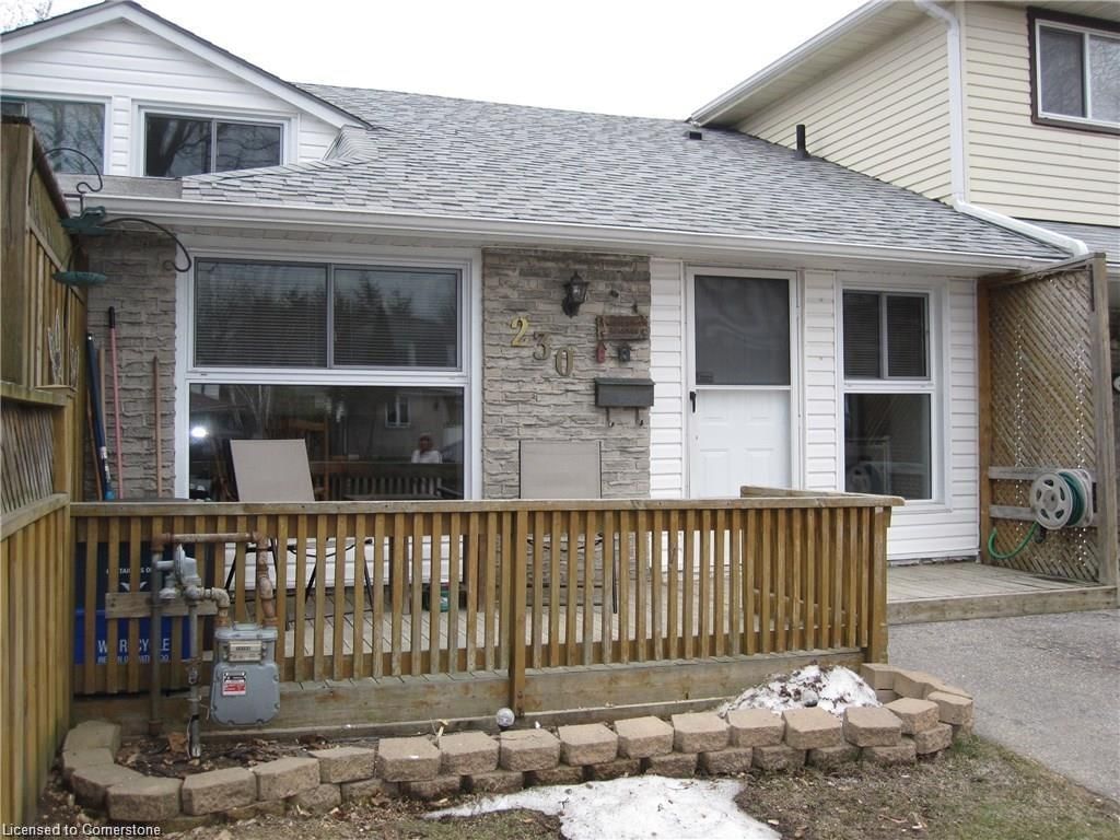 Row/Townhouse leased at 230 Linden Drive, Cambridge, Preston Heights, N3H 4Y2 - MLS: 40691361