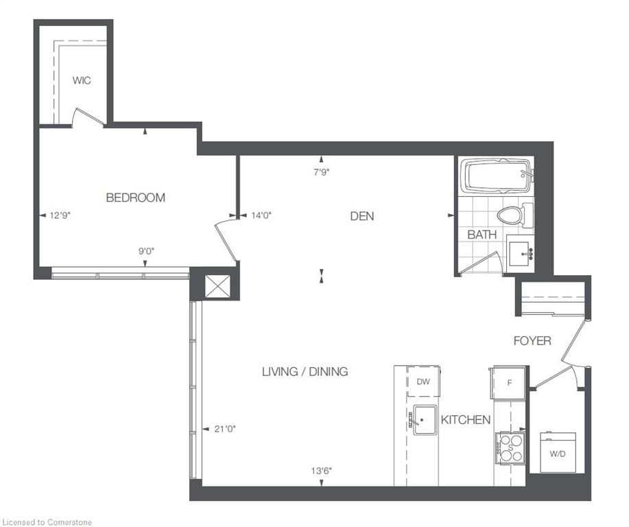 Condo/Apt Unit for lease at 608-2093 Fairview Street, Burlington, Plains, L7R 0E6 - MLS: 40691480