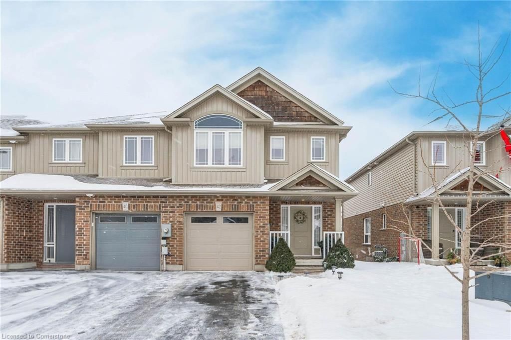 Row/Townhouse for sale at 42 Jeffrey Drive, Guelph, Grange Road, N1E 0M4 - MLS: 40692952