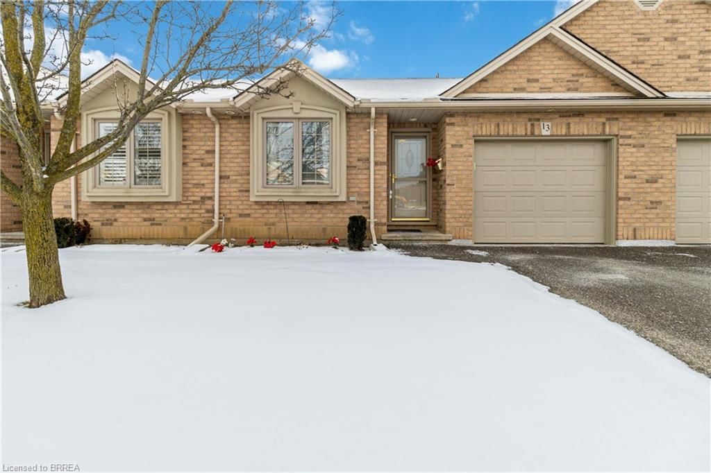 Row/Townhouse for sale at 13-385 Park Road, Brantford, Brier Park, N3R 0A1 - MLS: 40694308