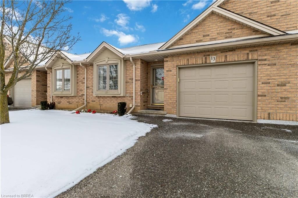 Row/Townhouse for sale at 13-385 Park Road, Brantford, Brier Park, N3R 0A1 - MLS: 40694308