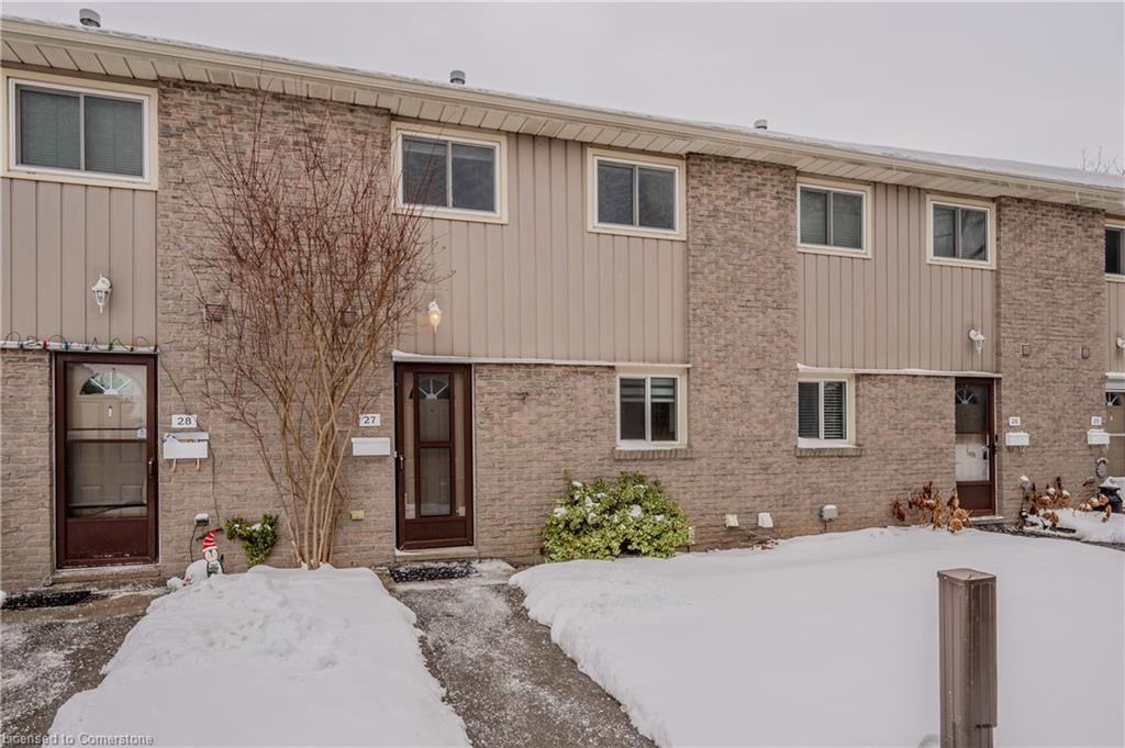 Row/Townhouse sold at 27-25 Upper Canada Drive, Kitchener, Pioneer Park/Doon/Wyldwoods, N2P 1G2 - MLS: 40694890