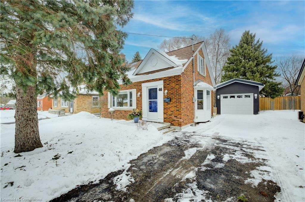 Single Family Residence sold at 46 Crestwood Avenue, Kitchener, Uptown Waterloo/North Ward, N2H 4K7 - MLS: 40696172