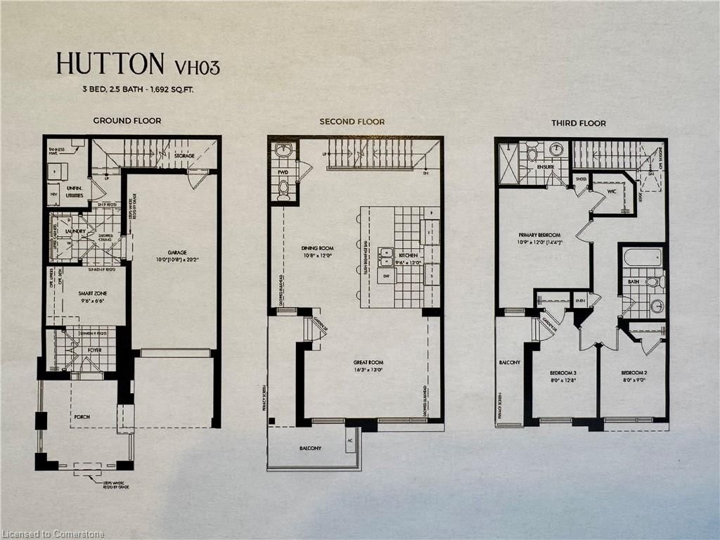 Row/Townhouse for sale at 1237 Anthonia Trail, Oakville, JC Joshua Creek, L6H 7Y8 - MLS: 40696921