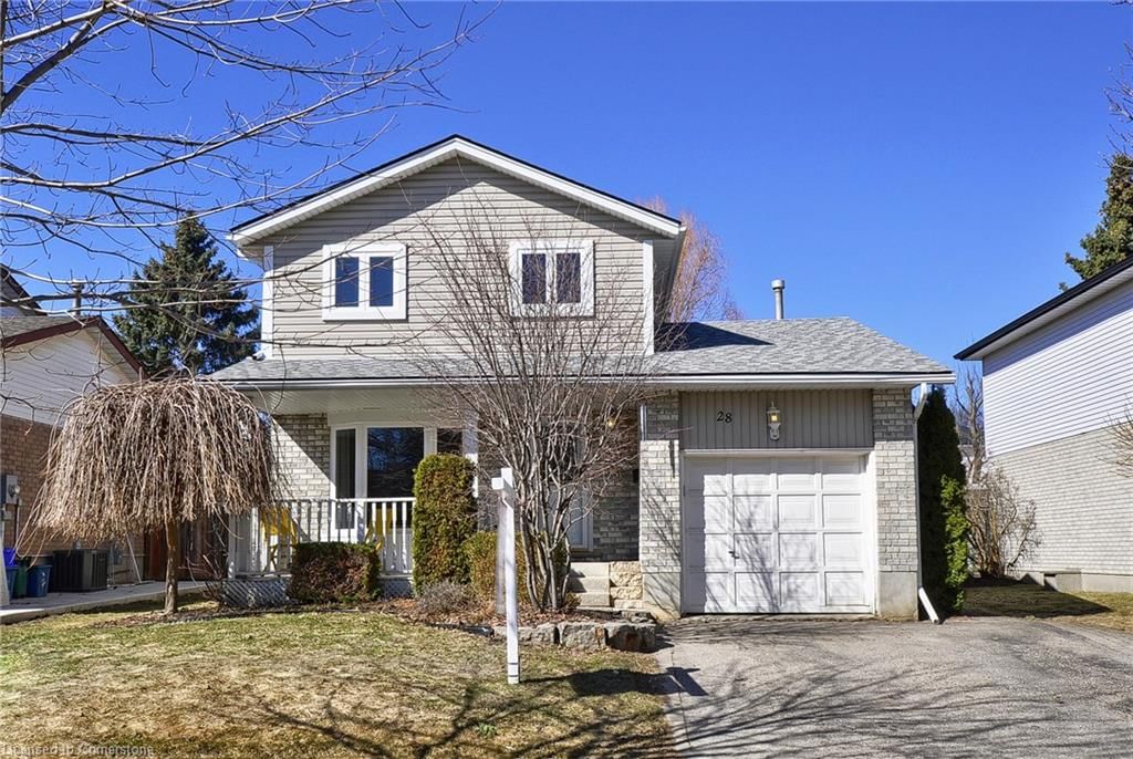 Single Family Residence sold at 28 Rushbrook Drive, Kitchener, Laurentian Hills/Country Hills W, N2E 3C2 - MLS: 40705403