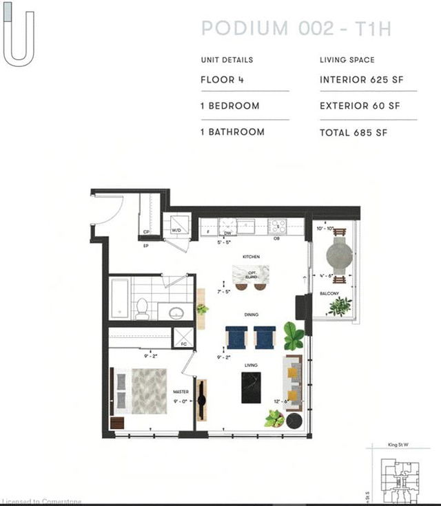 412 - 15 Wellington Street S