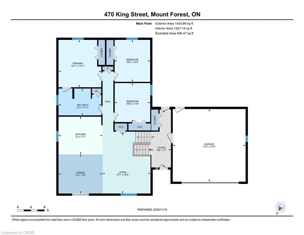 Single Family Residence for sale at 460 King Street, Mount Forest, ON, N0G 2L2 - Mount Forest - MLS: 40788744