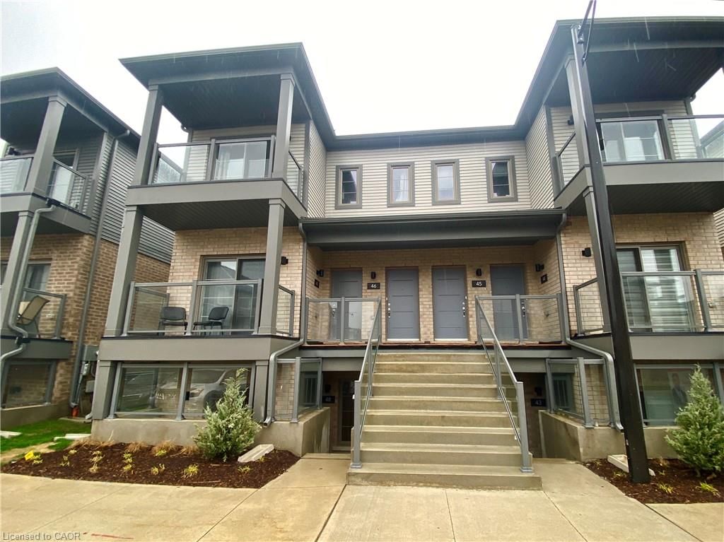 Row/Townhouse for lease at 46-205 West Oak Trail, Kitchener, ON, N2R 0R9 - Trussler - MLS: 40795631
