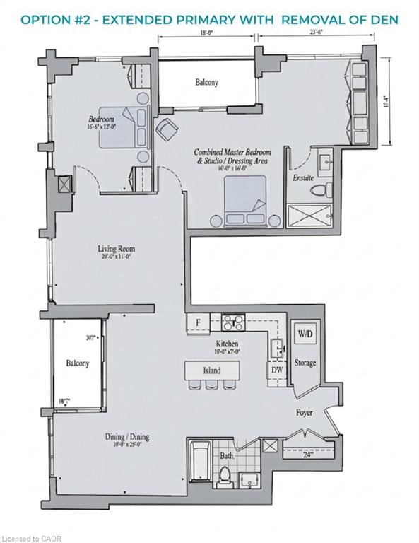 Condo/Apt Unit for sale at 2101-500 Brock Avenue, Burlington, ON, L7S 0A5 - Maple - MLS: 40798852