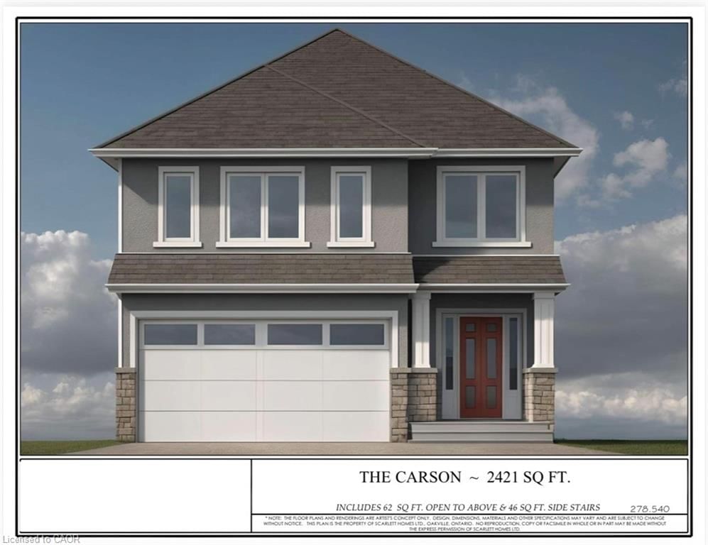 Single Family Residence for sale at LOT 24-311 Shady Oaks Trail, Hamilton, ON, L9B 2T3 - Sheldon/Mewburn - MLS: 40803749