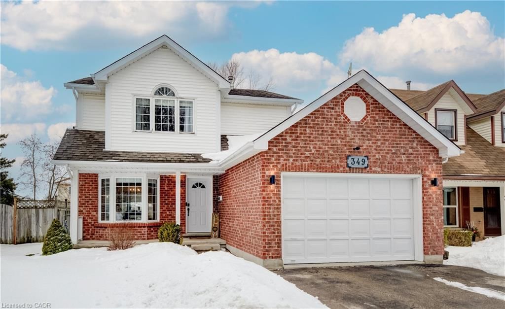 Single Family Residence sold at 349 Bushview Crescent, Waterloo, ON, N2V 2A6 - Lakeshore North - MLS: 40803778
