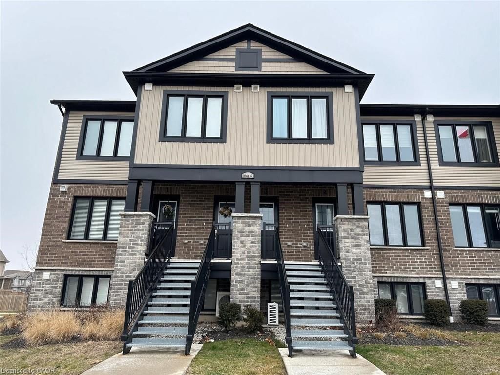 Row/Townhouse for lease at E4-160 Rochefort Street, Kitchener, ON, N2R 0P5 - Huron Park - MLS: 40805406