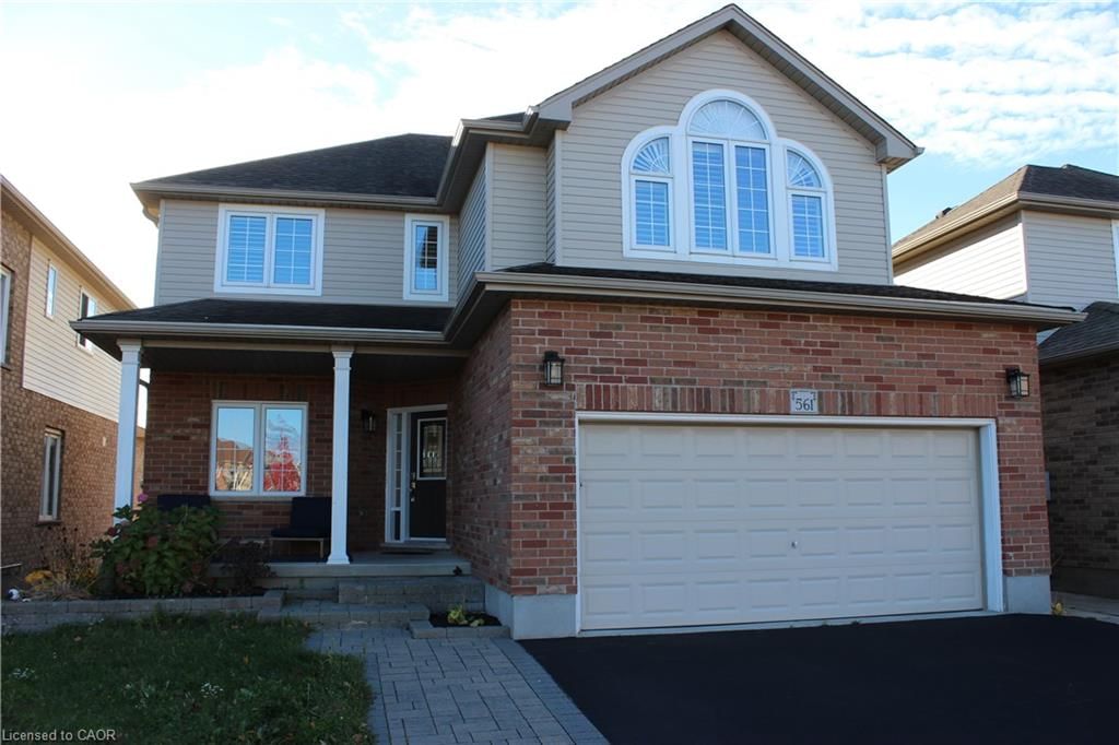 Single Family Residence leased at 561 Thomas Slee Drive, Kitchener, ON, N2P 2Y7 - Pioneer Park/Doon/Wyldwoods - MLS: 40807183
