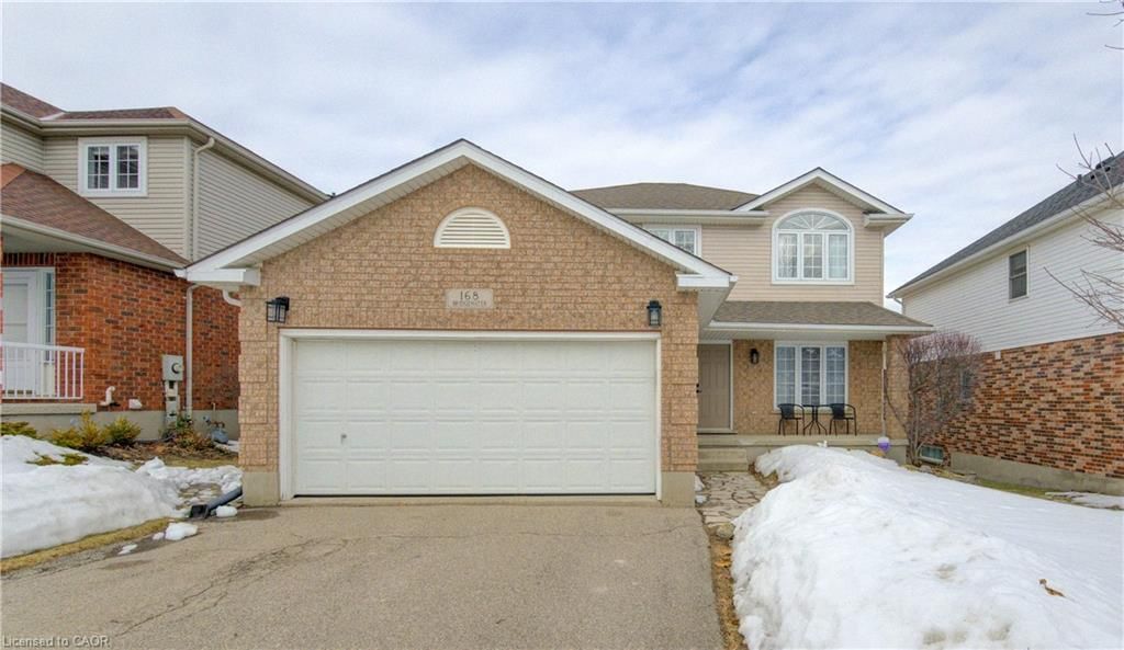 Single Family Residence sold at 168 Bridgewater Crescent, Waterloo, ON, N2T 2M3 - Westvale - MLS: 40808486