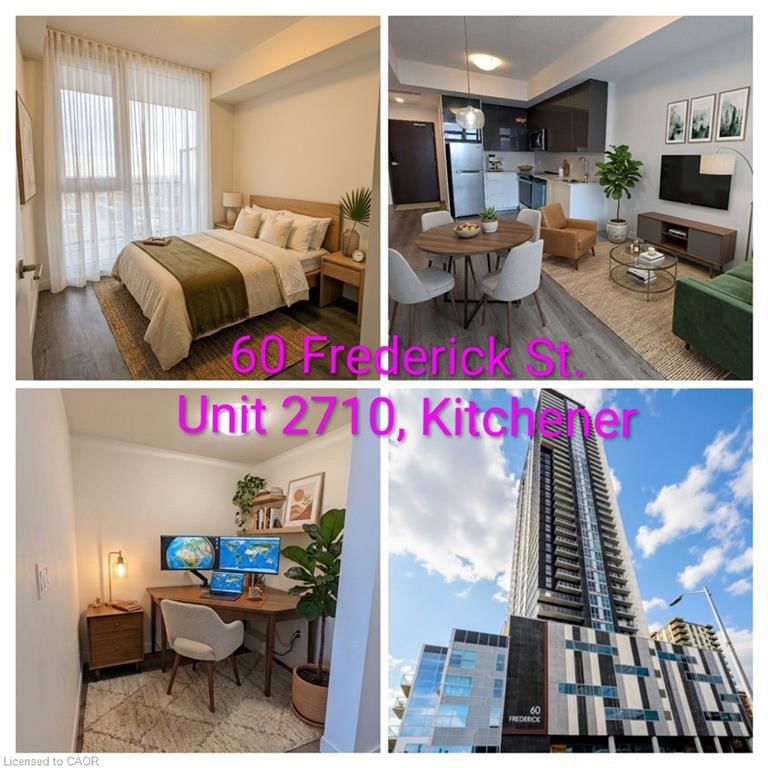 Condo/Apt Unit for sale at 2710-60 Frederick Street, Kitchener, ON, N2H 0C7 - Downtown Kitchener/East Ward - MLS: 40810944