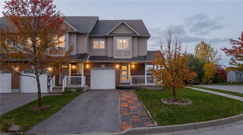 Row/Townhouse for sale at 147 Kemp Crescent, Guelph, ON, N1E 0K1 - Grange Road - MLS: 40811716