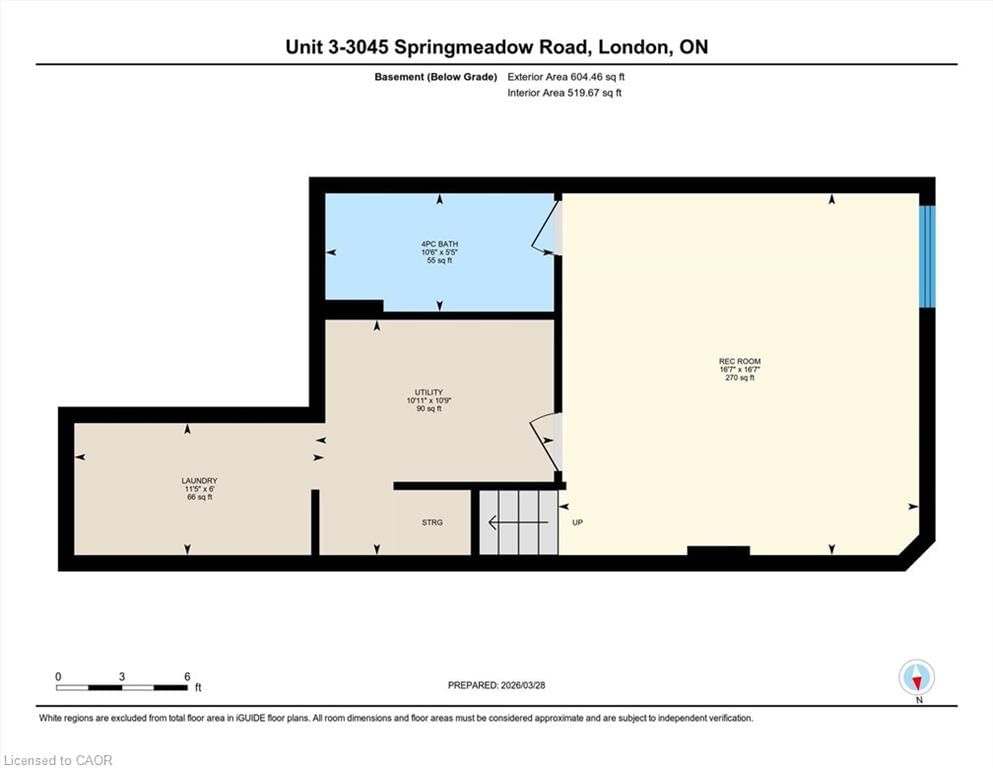 Row/Townhouse for sale at 3-3045 Springmeadow Road, London, ON, N6J 3V9 - South W - MLS: 40814007