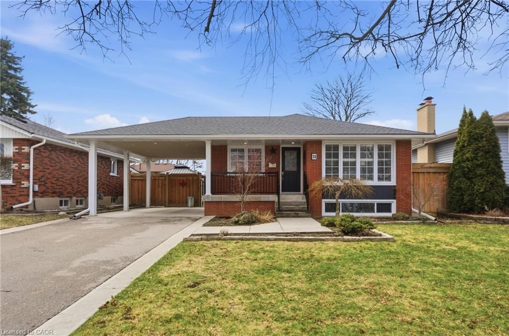 Single Family Residence sold at 31 Marshall Street, Brantford, ON, N3R 3C8 - Fairview/Greenbrier - MLS: 40814975