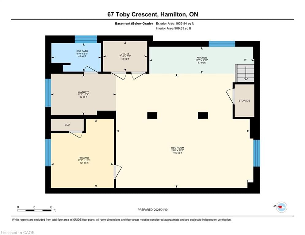 Single Family Residence for sale at 67 Toby Crescent, Hamilton, ON, L8T 2N9 - Huntington - MLS: 40820060