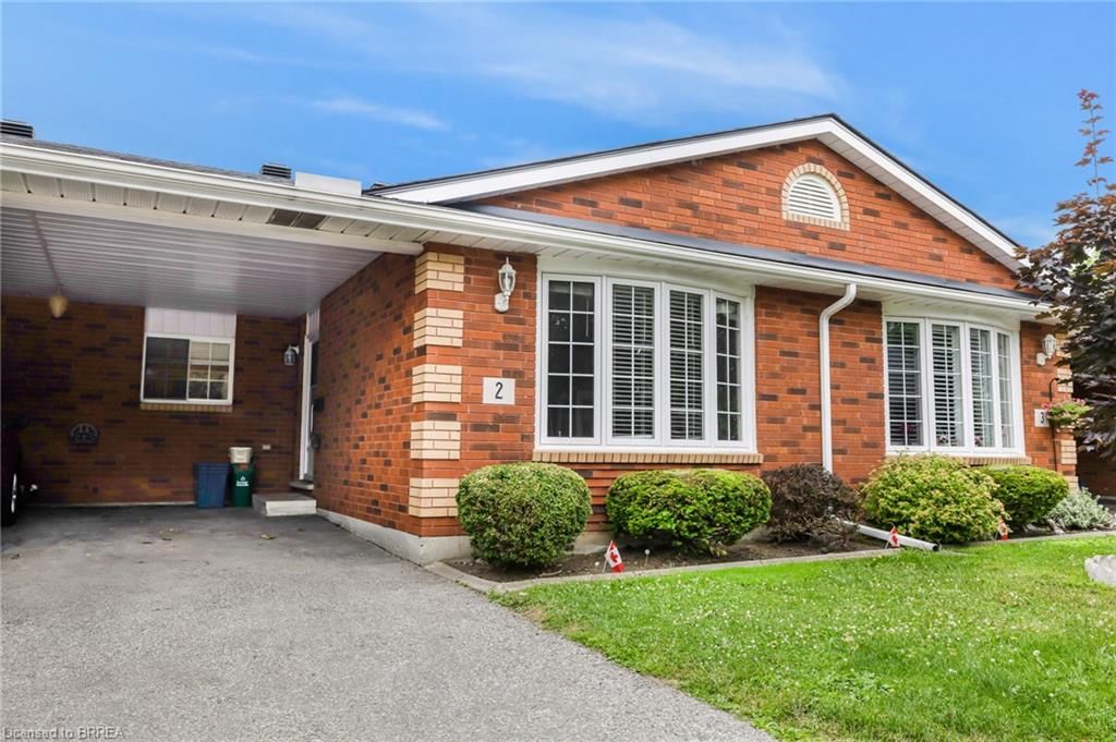 Row/Townhouse for sale at 2-570 West Street, Brantford, ON, N3R 7Y7 - Brier Park - MLS: 40821166