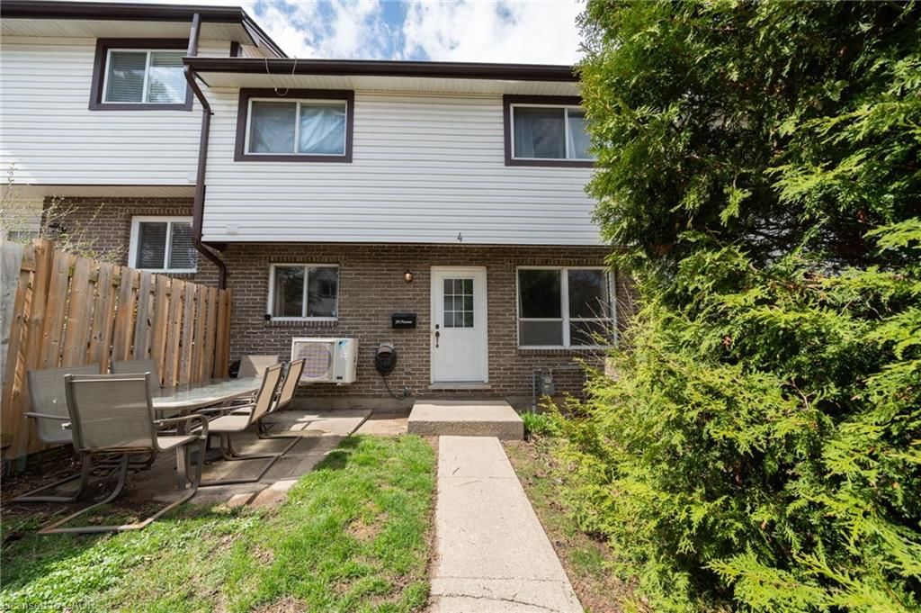 Row/Townhouse for sale at 4-391 Pioneer Drive, Kitchener, ON, N2P 1L8 - Pioneer Park/Doon/Wyldwoods - MLS: 40821707