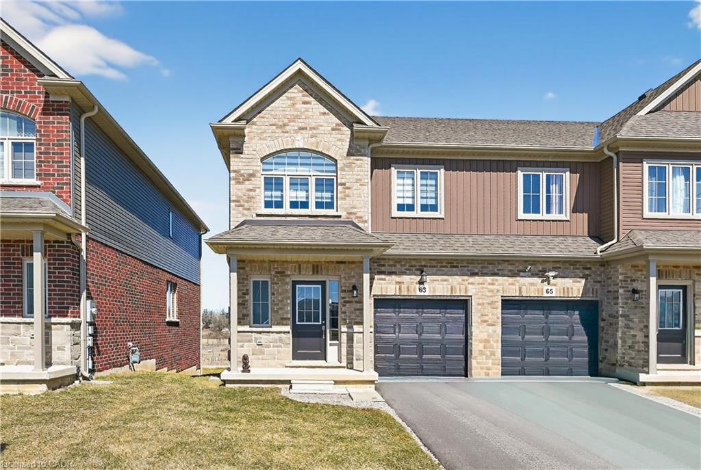Row/Townhouse for sale at 63 Lloyd Davies Way, Binbrook, ON, L0R 1C0 - Binbrook Municipal - MLS: 40822394