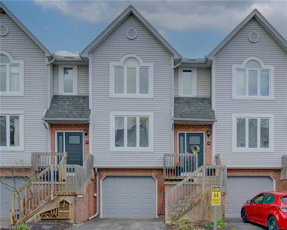 Row/Townhouse for sale at 28-132 Brighton Street, Waterloo, ON, N2J 4S6 - Glenridge/Lincoln Heights - MLS: 40825874