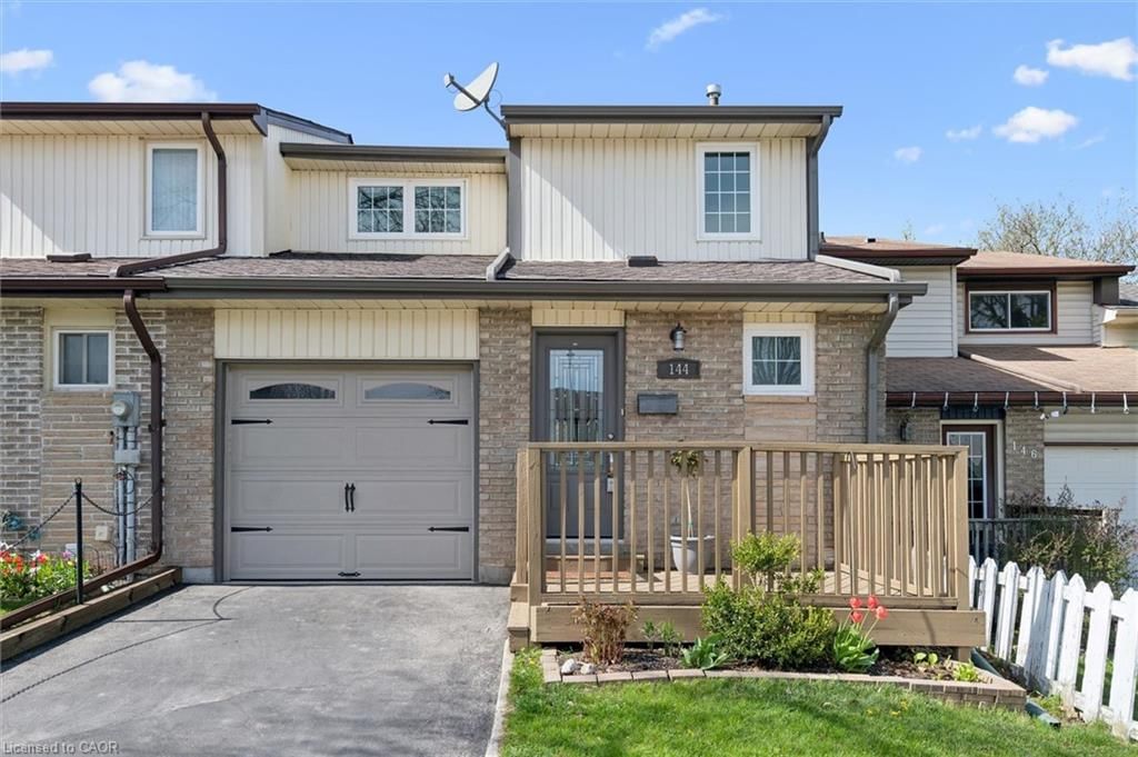Row/Townhouse for sale at 144 Sunset Court, Cambridge, ON, N1S 4G8 - Westview - MLS: 40826918