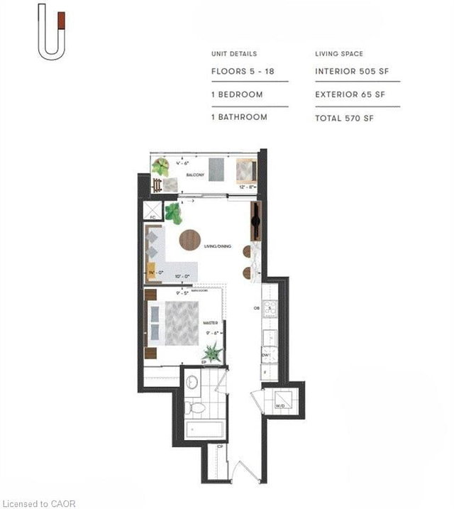 1205 - 5 Wellington Street