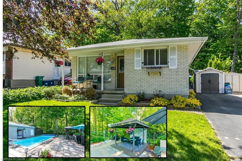 Single Family Residence sold at 34 Blackhorne Crescent, Kitchener, ON, N2E 1T1 - Laurentian Hills/Country Hills W - MLS: 40837029