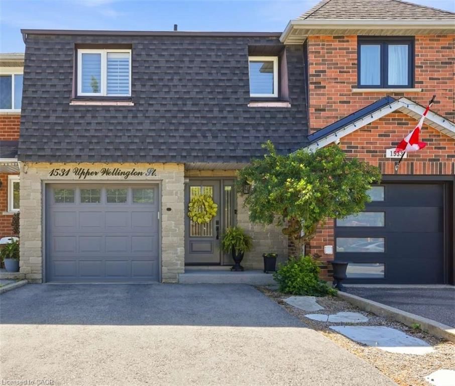 Row/Townhouse for sale at 1531 Upper Wellington Street, Hamilton, ON, L9B 2H4 - Crerar/Barnstown - MLS: 40840142