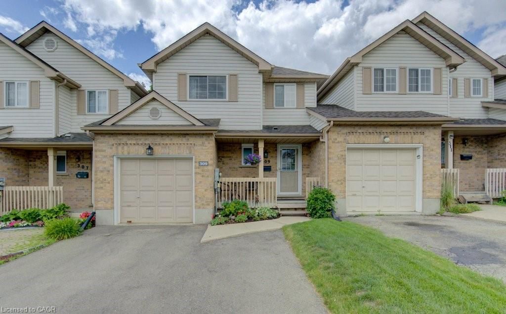 Row/Townhouse sold at 309 Pastern Trail, Waterloo, ON, N2K 3Z3 - Lexington/Lincoln Village - MLS: 40846724