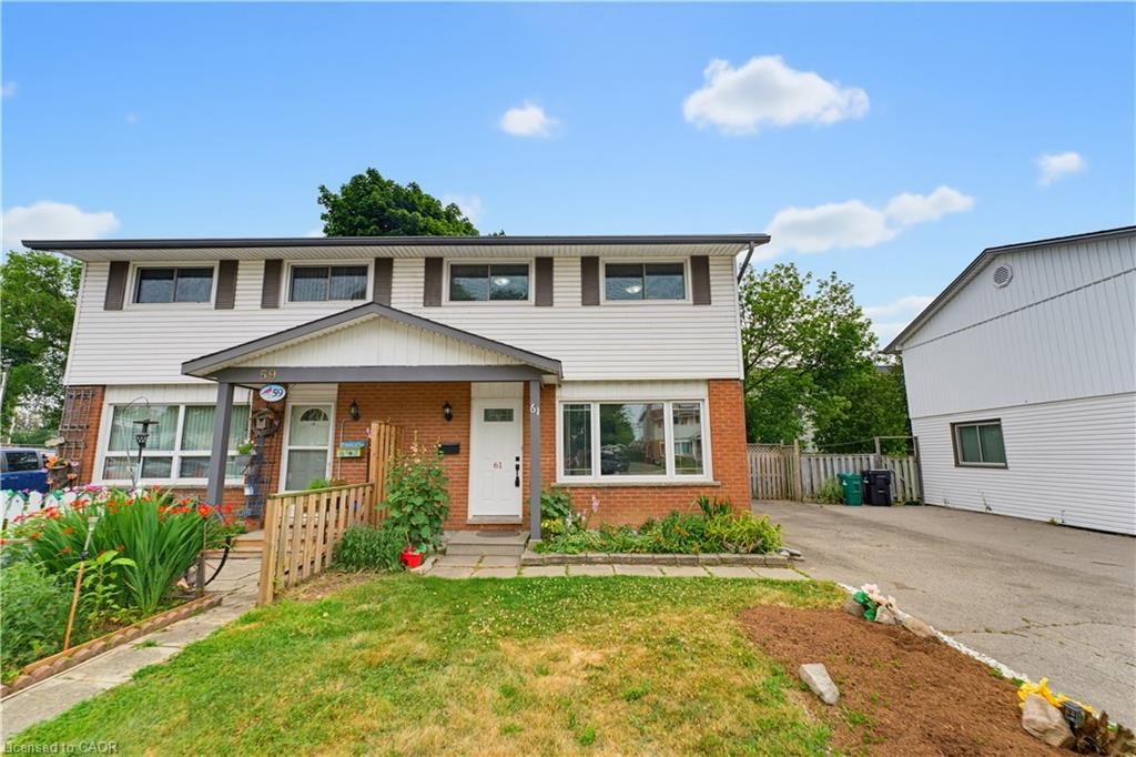 Single Family Residence sold at 61 Balfour Crescent, Kitchener, ON, N2C 1Z6 - Fairview/Kingsdale - MLS: 40849444