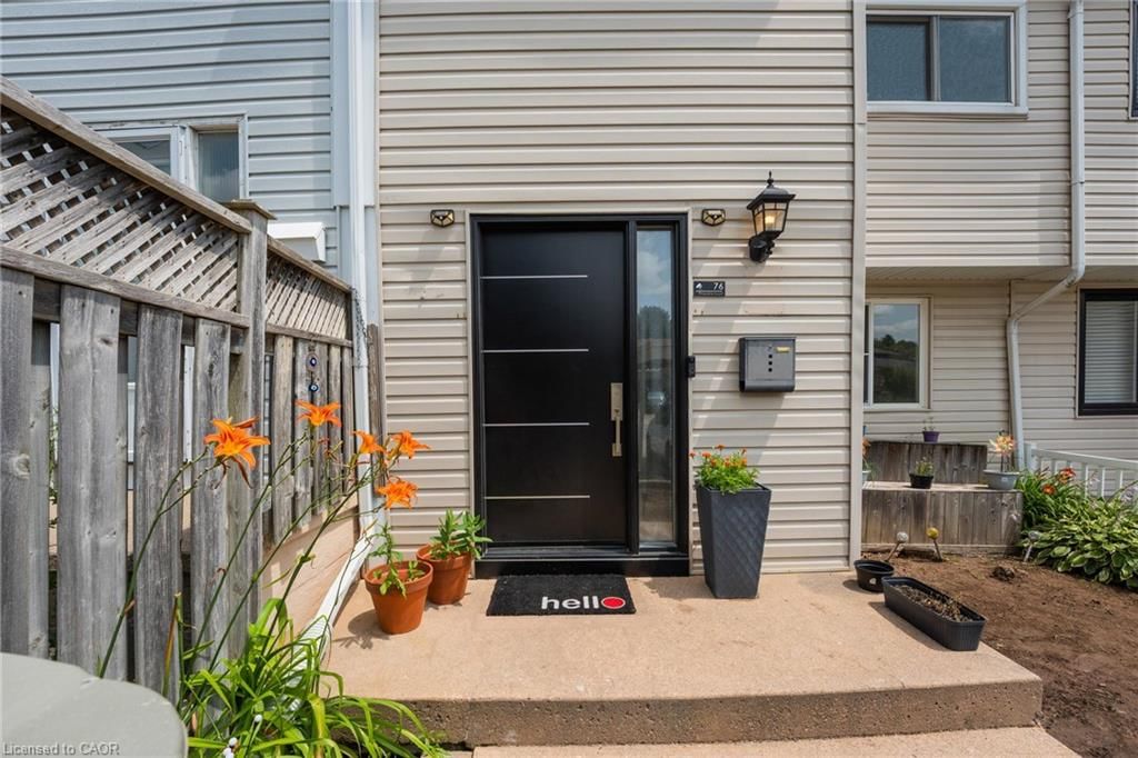 Row/Townhouse sold at 76 Frobisher Court, Cambridge, ON, N1R 6Z5 - Northview - MLS: 40850464