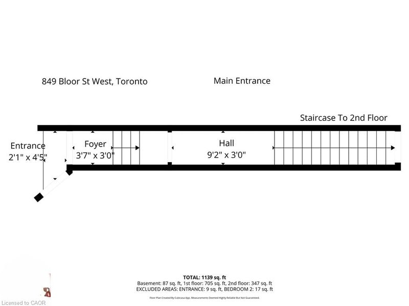 849 Bloor Street W