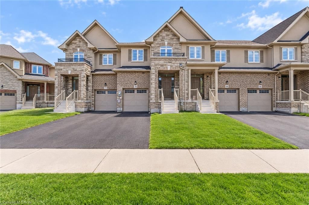 Row/Townhouse for sale at 70 Bradbury Road, Hamilton, ON, L8J 2V7 - Felker - MLS: 40855238