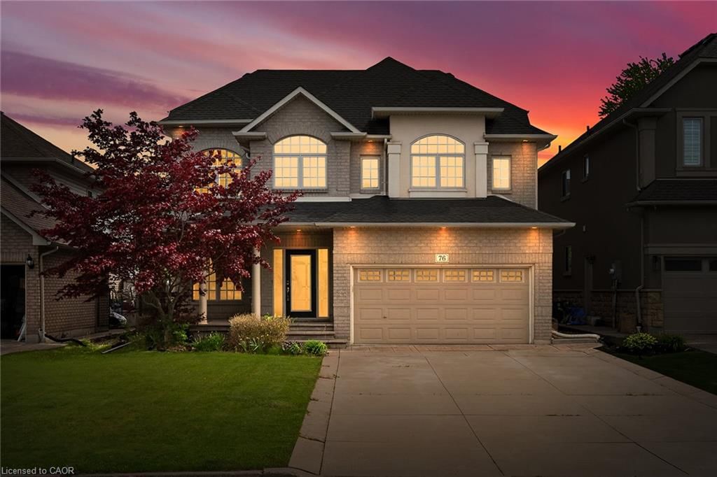 Single Family Residence sold at 76 Moorland Crescent, Ancaster, ON, L9K 1N7 - Meadowlands - MLS: 40856326