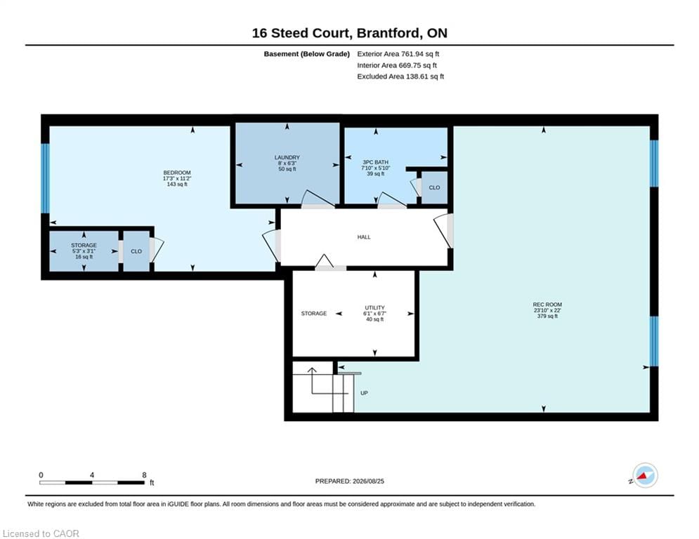 Row/Townhouse sold at 16 Steed Court, Brantford, ON, N3S 0B7 - Echo Place - MLS: 40856498